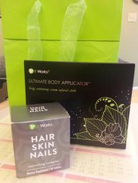 Hair Skin & Nails Vitamins & Body Wrap by It Works 202//267